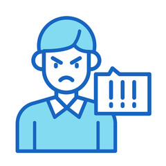 Customer Checklist Review  Icon Element For Design	