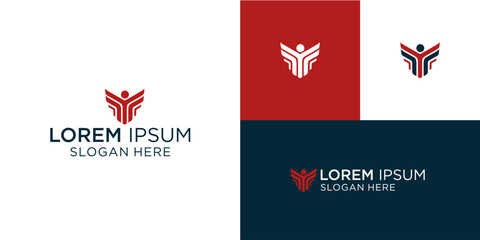 Modern geometric logo design representing strength and growth, perfect for a dynamic brand identity, create a memorable mark with this professional abstract symbol for your company