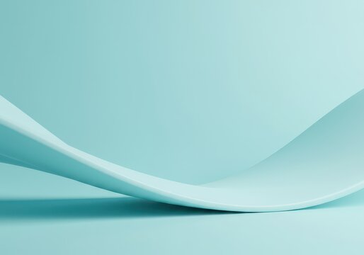 A smooth, minimalist expanse of pale cyan color provides an airy, refreshing backdrop. Ideal for graphic design and presentation layouts ,clean ,soft ,subtle