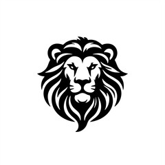 beauty lion head logo design simple modern	