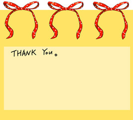 감사 메세지카드