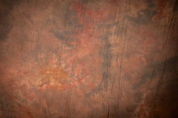 Painted studio background, portrait backdrop, dark brown texture