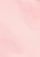 Fototapeta premium Soft pale pink background with subtle watercolor brush strokes and fibrous paper texture, ideal for romantic holiday designs ,valentines ,celebration ,digital