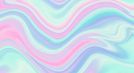 Abstract Swirling Pastel Colors Background.