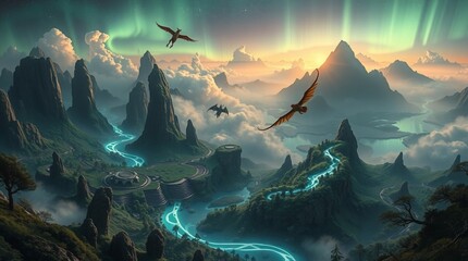 beautiful natural scenery background video wallpaper