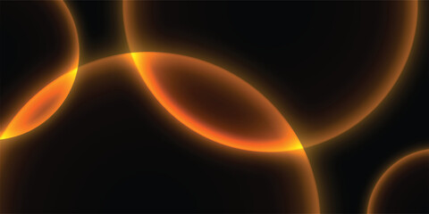 modern golden sunlight,Abstract sun burst ,digital lens flare on black background for overlay. vector