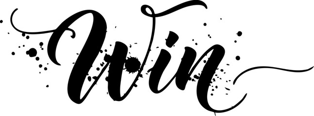 Win elegant typography