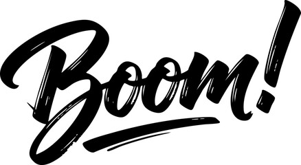 Boom modern typography