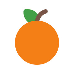 orange flat icon