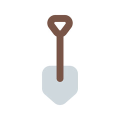 shovel flat icon
