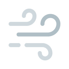 wind flat icon