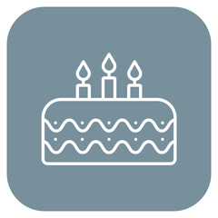 Birthday cake Icon