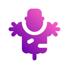 scarecrow gradient icon