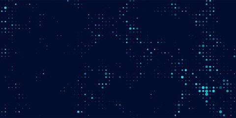 Futuristic pattern of blue hexagons for Business or Science background. Abstract hi-tech honeycomb mosaic. Medical research presentation. Vector Illustration backdrop. EPS 10