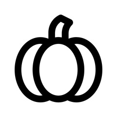 pumpkin line icon