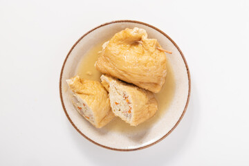 豆腐と野菜の油揚げ包み　ガンモ