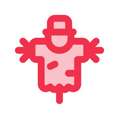 scarecrow outline fill icon
