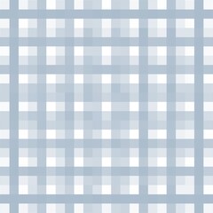 Light Blue Plaid Pattern, Seamless Plaid Pattern Background for Soft Textile and Fabric Design