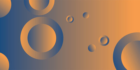 Abstract glowing circle lines on dark background. Futuristic circle technology concept. Curve wave circle Abstract texture line pattern background. Horizontal banner template