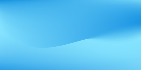 Abstract blue gradient background with shining lines waves. Minimalist simple abstract modern