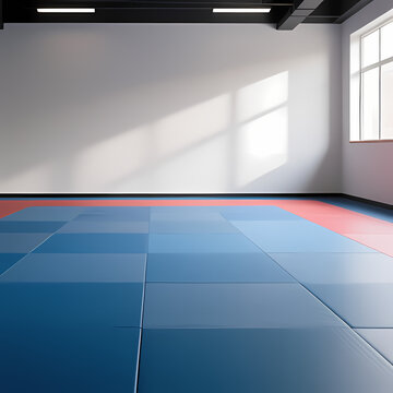 Taekwondo training mat background