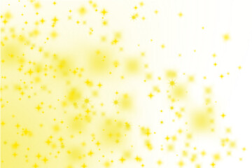 abstract background with yellow stars with glue effect.