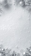 Christmas sale banner with discounts winter wonderland setting holiday promotion concept