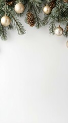 Christmas sale banner with discounts festive decorations holiday spirit elegant atmosphere eye-catching design