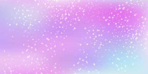 Holographic fantasy rainbow unicorn background. Magic unicorn hologram. kawaii princess gradient. Abstract fabulous background for Christmas, new year, Xmas holidays, celebration, party.