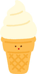 ice cream vector illustration