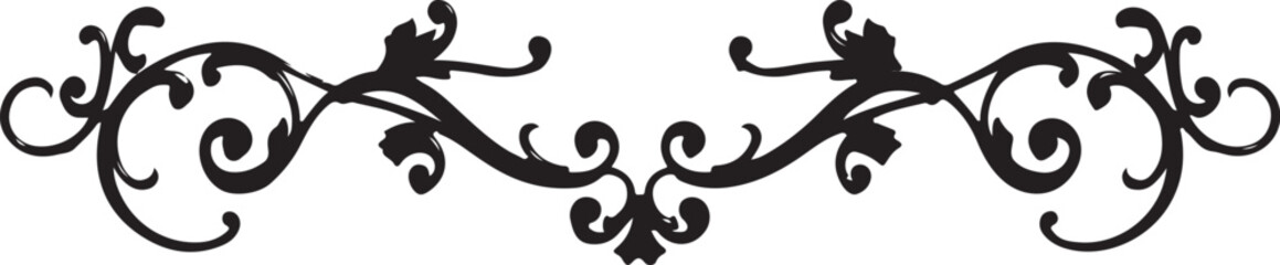Obraz premium Elegant Floral Decorative Design for Invitations, Greeting Cards, and Posters 