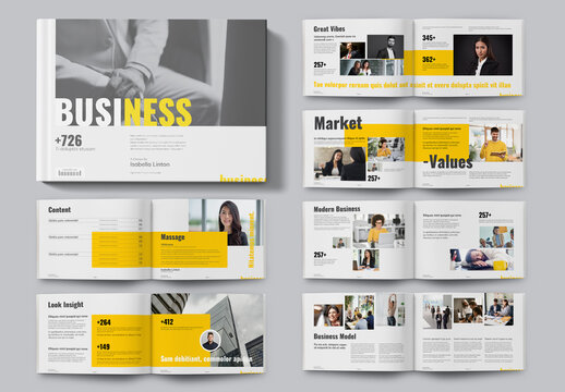 Business Brouchure Landscape