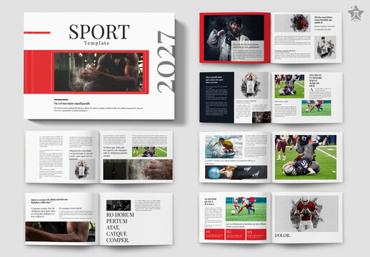 Sport Magazine Landscape