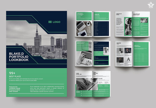 Portfolio Lookbook Layout