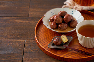 栗の渋皮煮｜秋の和風スイーツ