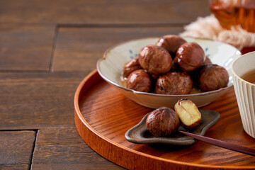 栗の渋皮煮｜秋の和風スイーツ