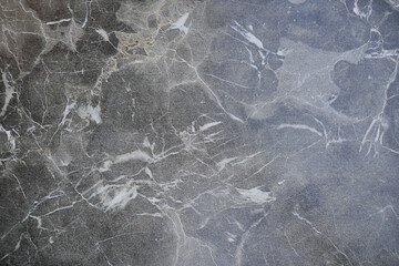 Elegant grey marble surface with striking patterns