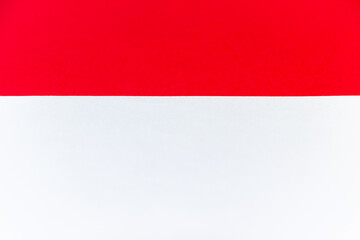 赤と白の上下二領域に分割された背景素材