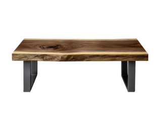 Wooden table with metal legs and wood top sturdy wooden table featuring strong metal legs and durable wood surface for various uses