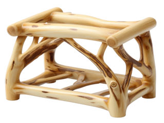 Wooden stool crafted from wood sturdy wooden stool simple design perfect for home workshop studio durable versatile seating