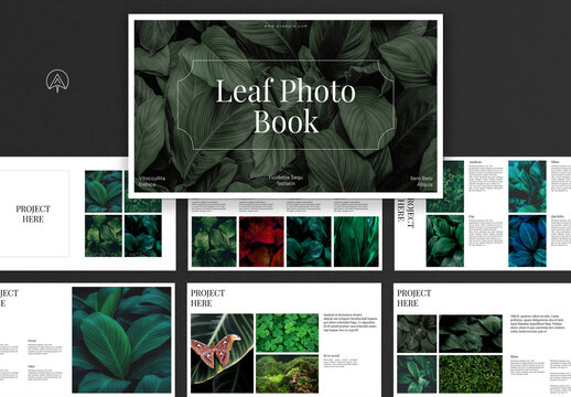 Leaf Photo Book Layout