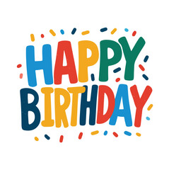 Happy Birthday letters