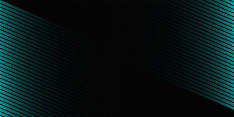 abstract black background with diagonal lines, cyan color
