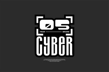 typography streetwear urban fashion template for printing