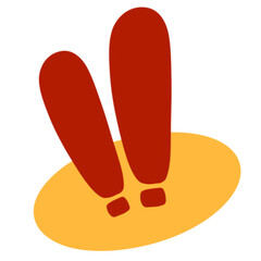 Exclamation mark yellow