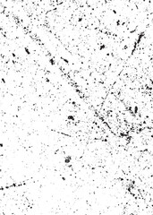 Abstract Black White Distressed Grunge Texture Vector Background