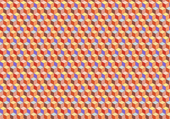 カラフルポップな柄　ボックス