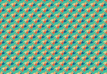 カラフルポップなパターン柄