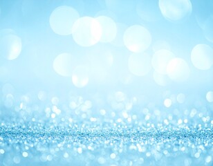 Fototapeta premium 青い光 キラキラ 背景 素材 シンプル