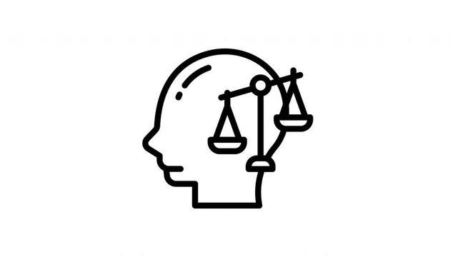 Animated Justice Mind Ethical Decision